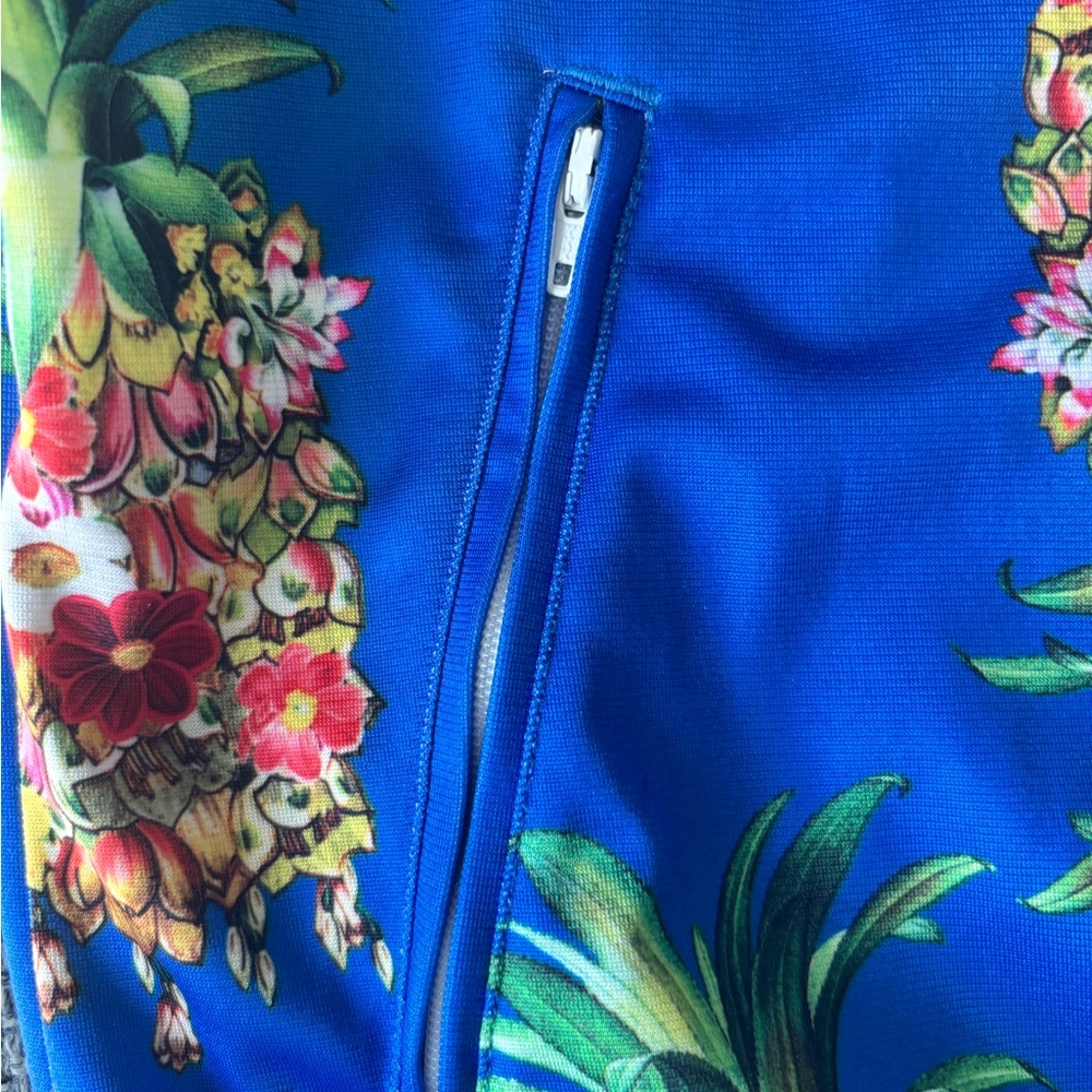Rare Adidas x Farm Rio Floral Pineapple Track Jacket - Picture 8 of 9